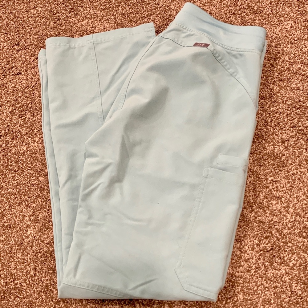 FIGS sea glass scrub pants